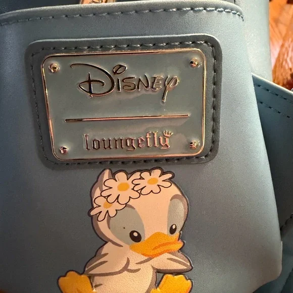 Loungefly DisneyStitch Mini Backpack with flower crown